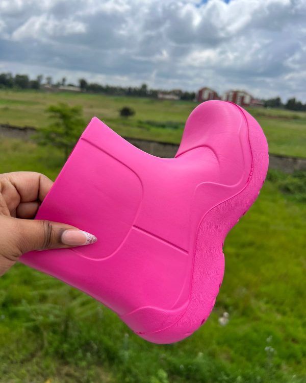 Rubber Fashionable Boots