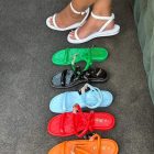 Bibas ankle strap flats - Thao Tree