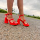 Block strap Heel - Thao Tree