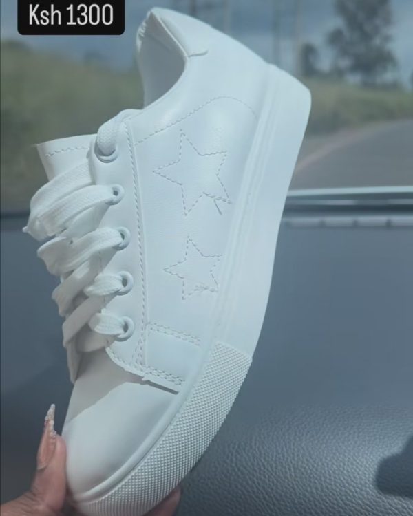 Starry White Sneakers