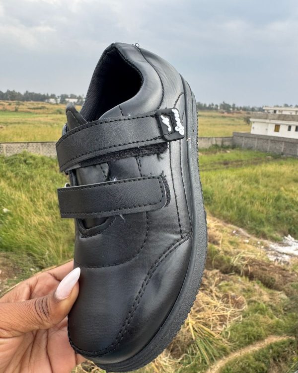 Flexi stride School Shoes(Black)