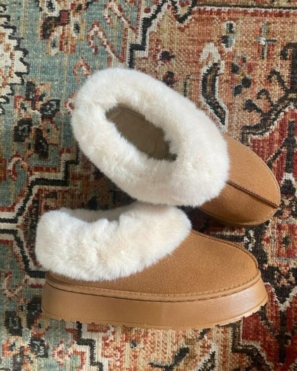 Thao Tree Fluffy Mules