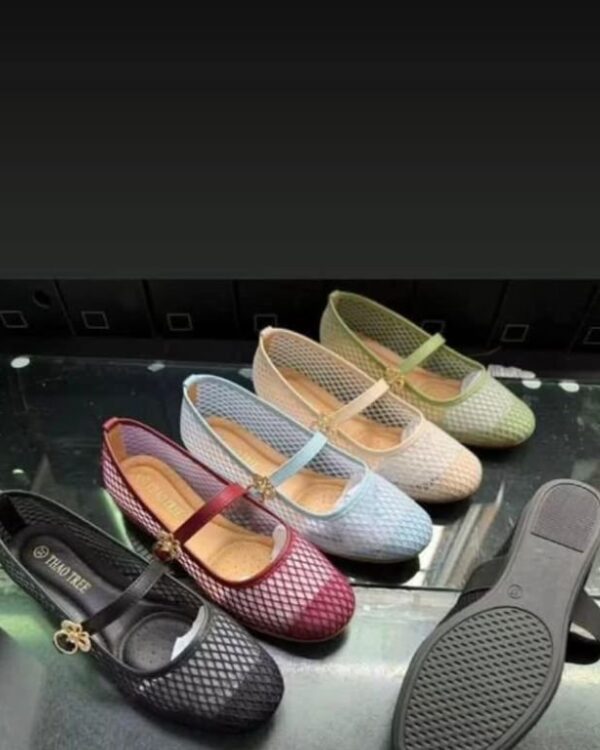 Buy Shoes Online, Heels, Flats, Sneakers, Sandals and Platforms - Thao Tree Fishnet Ballets